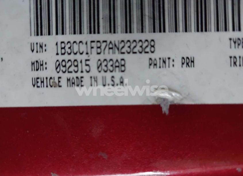 Photo 9 of 2010 Dodge Avenger EXPRESS (VIN 1B3CC1FB7AN232328)