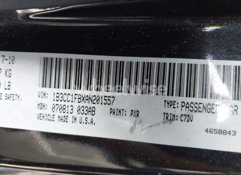 Photo 9 of 2010 Dodge Avenger EXPRESS (VIN 1B3CC1FBXAN201557)