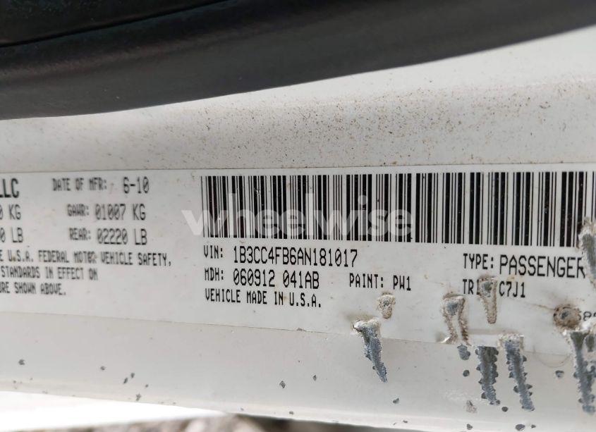 Photo 9 of 2010 Dodge Avenger SXT (VIN 1B3CC4FB6AN181017)