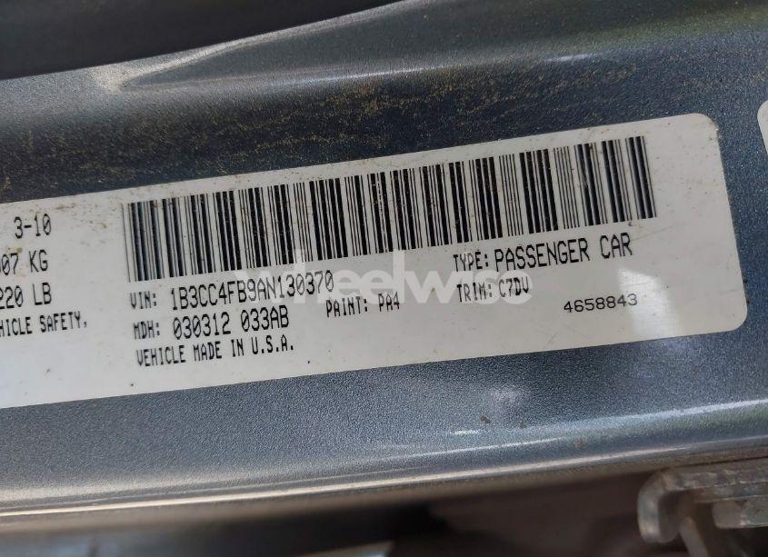 Photo 9 of 2010 Dodge Avenger SXT (VIN 1B3CC4FB9AN130370)