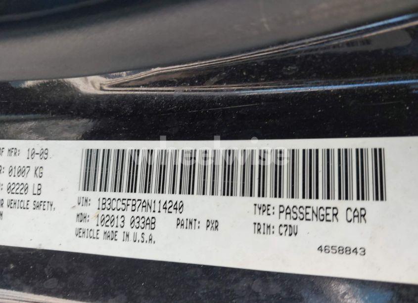 Photo 9 of 2010 Dodge Avenger R/T (VIN 1B3CC5FB7AN114240)