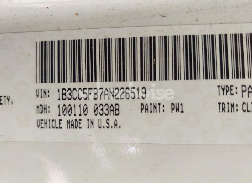 Photo 9 of 2010 Dodge Avenger R/T (VIN 1B3CC5FB7AN226519)