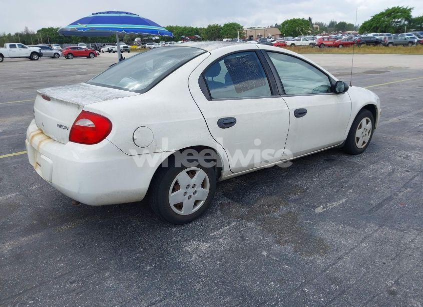 Photo 4 of 2004 Dodge Neon SE (VIN 1B3ES26C04D594389)