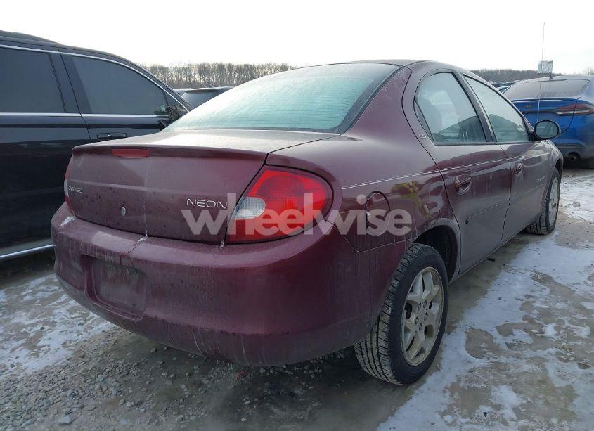 Photo 4 of 2001 Dodge Neon SE (VIN 1B3ES46C01D231291)