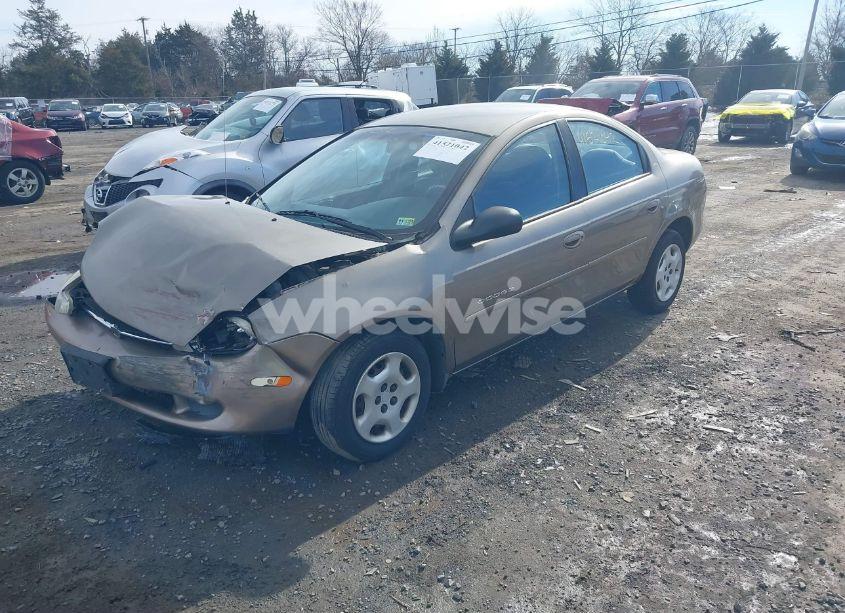 Photo 2 of 2001 Dodge Neon SE (VIN 1B3ES46C71D183823)