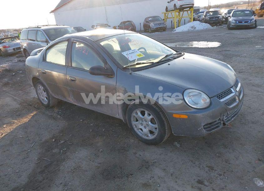 2005 Dodge Neon SXT (VIN 1B3ES56C15D282164) main photo