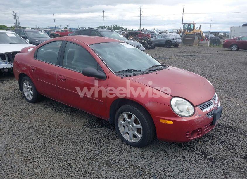 2005 Dodge Neon SXT (VIN 1B3ES56C85D161230) main photo