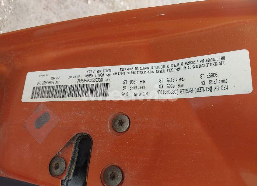 Photo 9 of 2005 Dodge Srt4 N/A (VIN 1B3ES66SX5D263612)