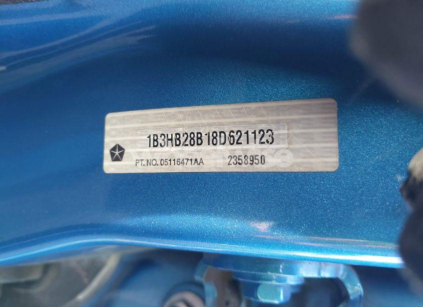 Photo 9 of 2008 Dodge Caliber SE (VIN 1B3HB28B18D621123)