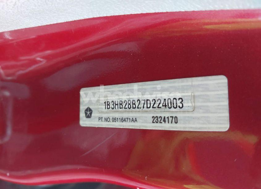 Photo 9 of 2007 Dodge Caliber (VIN 1B3HB28B27D224003)