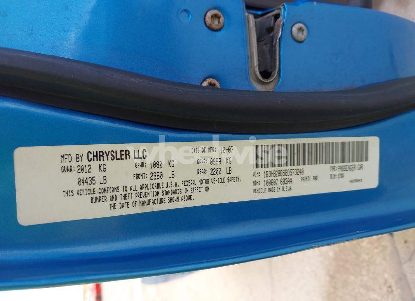 Photo 9 of 2008 Dodge Caliber SE (VIN 1B3HB28B58D573240)