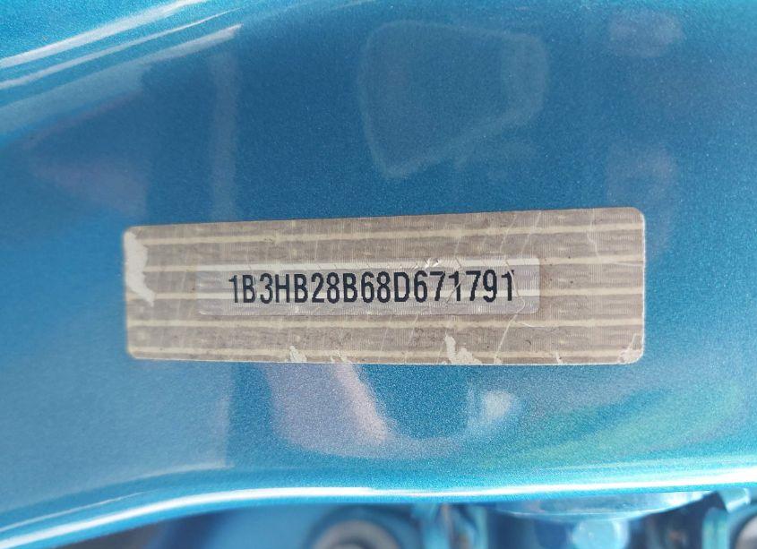 Photo 9 of 2008 Dodge Caliber SE (VIN 1B3HB28B68D671791)