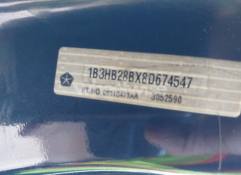 Photo 9 of 2008 Dodge Caliber SE (VIN 1B3HB28BX8D674547)