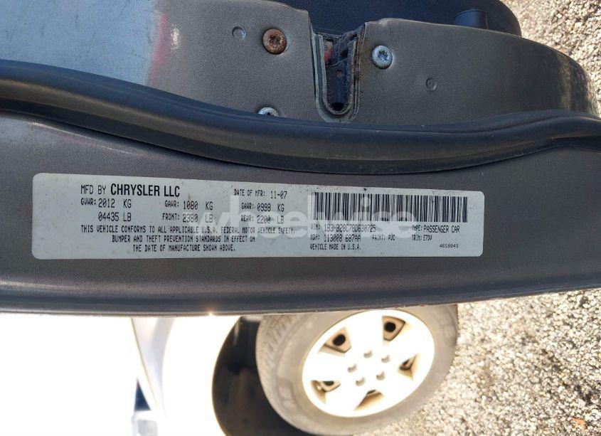 Photo 9 of 2008 Dodge Caliber SE (VIN 1B3HB28C78D630725)