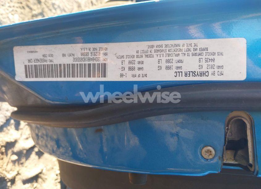 Photo 9 of 2008 Dodge Caliber SXT (VIN 1B3HB48B18D655932)