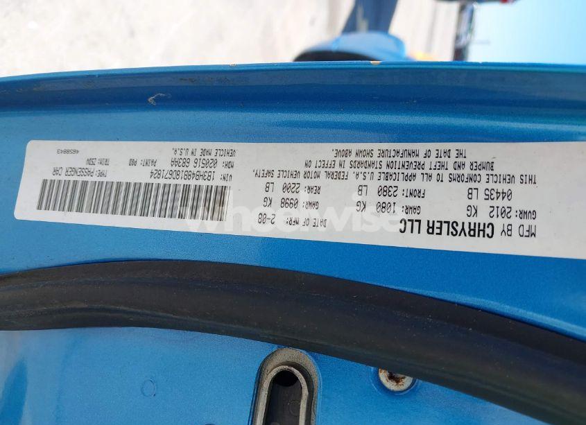 Photo 9 of 2008 Dodge Caliber SXT (VIN 1B3HB48B18D671824)