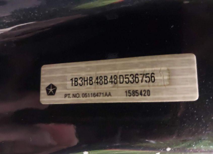 Photo 9 of 2008 Dodge Caliber SXT (VIN 1B3HB48B48D536756)