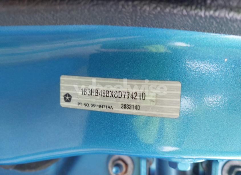 Photo 9 of 2008 Dodge Caliber SXT (VIN 1B3HB48BX8D774210)