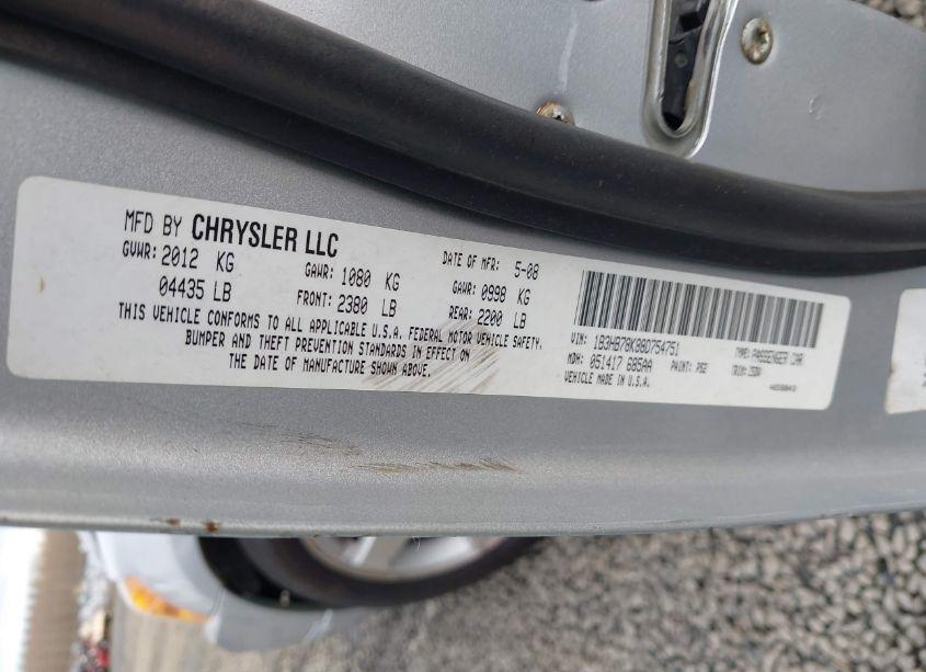 Photo 9 of 2008 Dodge Caliber R/T (VIN 1B3HB78K88D754751)