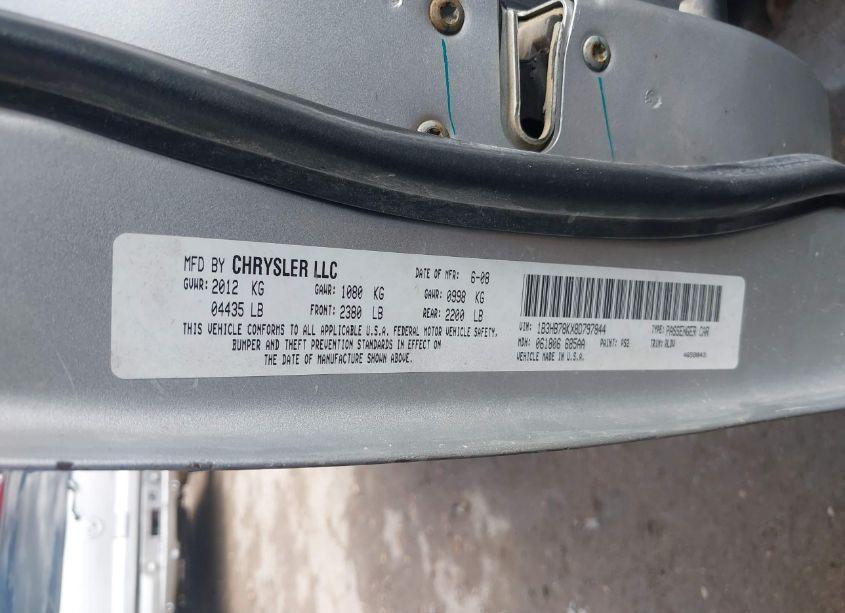 Photo 9 of 2008 Dodge Caliber R/T (VIN 1B3HB78KX8D797844)