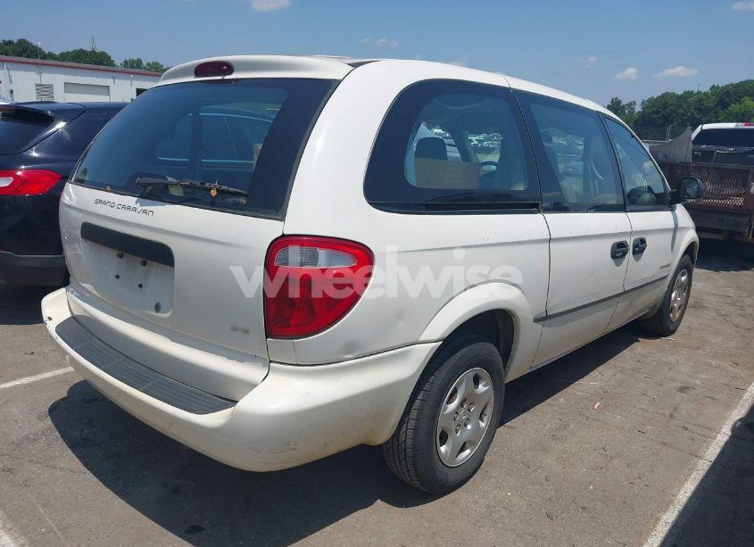 Photo 4 of 2001 Dodge Grand CARAVAN SE (VIN 1B4GP243X1B252190)