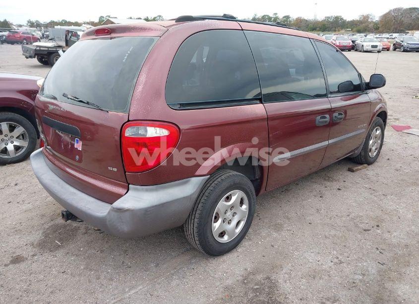 Photo 4 of 2002 Dodge Caravan SE (VIN 1B4GP25302B643235)