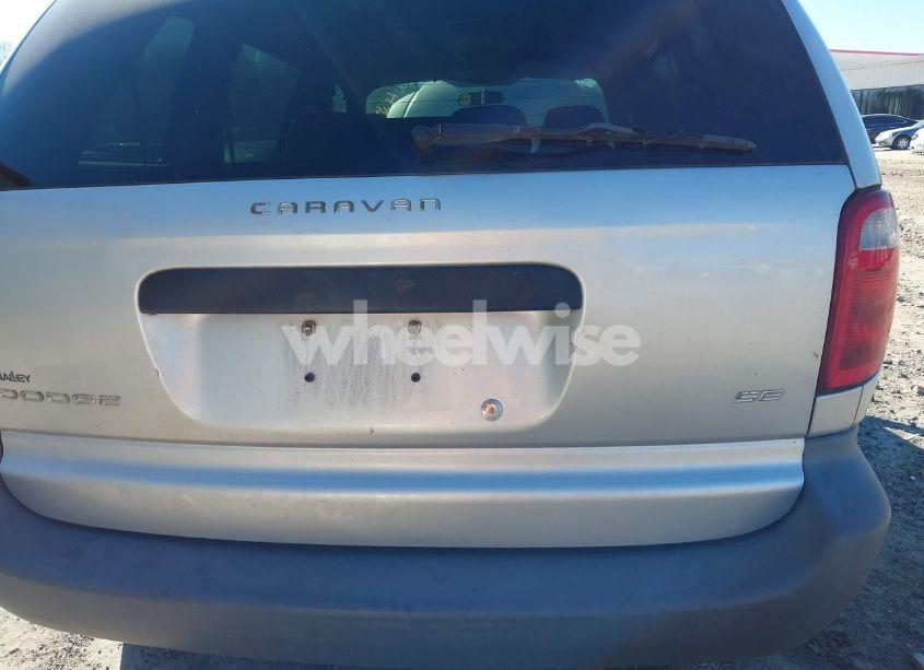 Photo 6 of 2002 Dodge Caravan SE (VIN 1B4GP25332B661325)