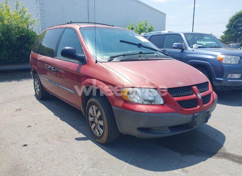 2002 Dodge Caravan SE (VIN 1B4GP25342B529335) main photo