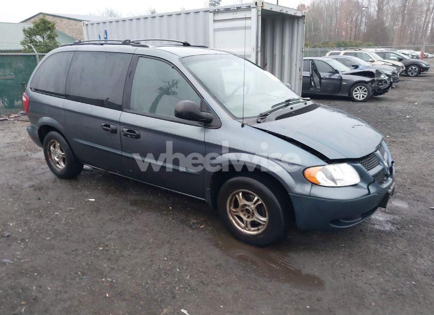 2002 Dodge Caravan SE (VIN 1B4GP25342B589678) main photo