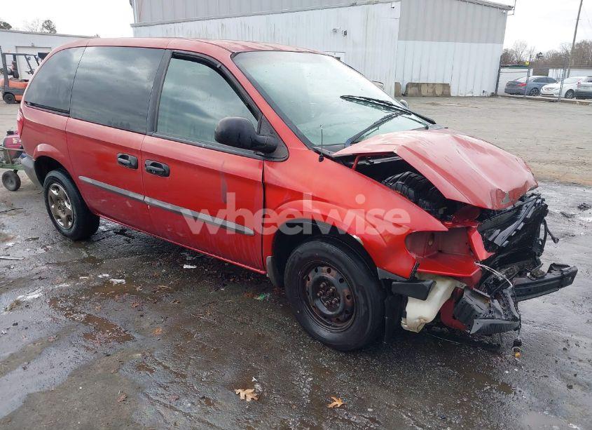 2002 Dodge Caravan SE (VIN 1B4GP25B62B579323) main photo