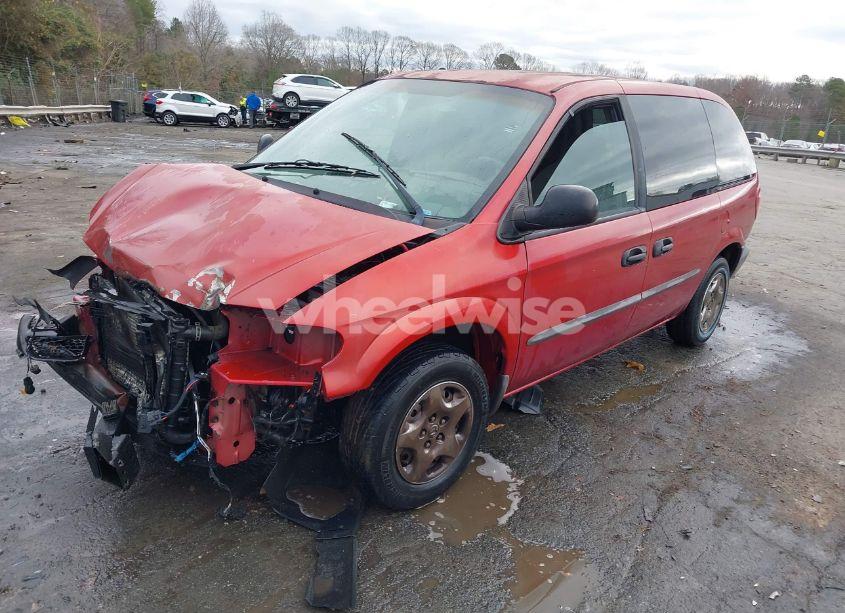 Photo 2 of 2002 Dodge Caravan SE (VIN 1B4GP25B62B579323)