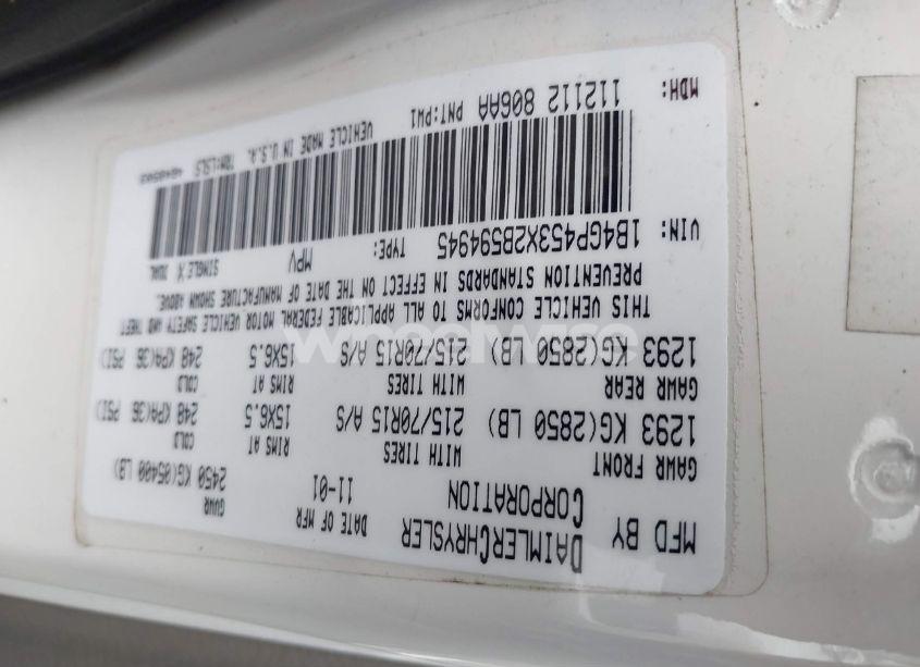 Photo 9 of 2002 Dodge Caravan SPORT (VIN 1B4GP453X2B594945)