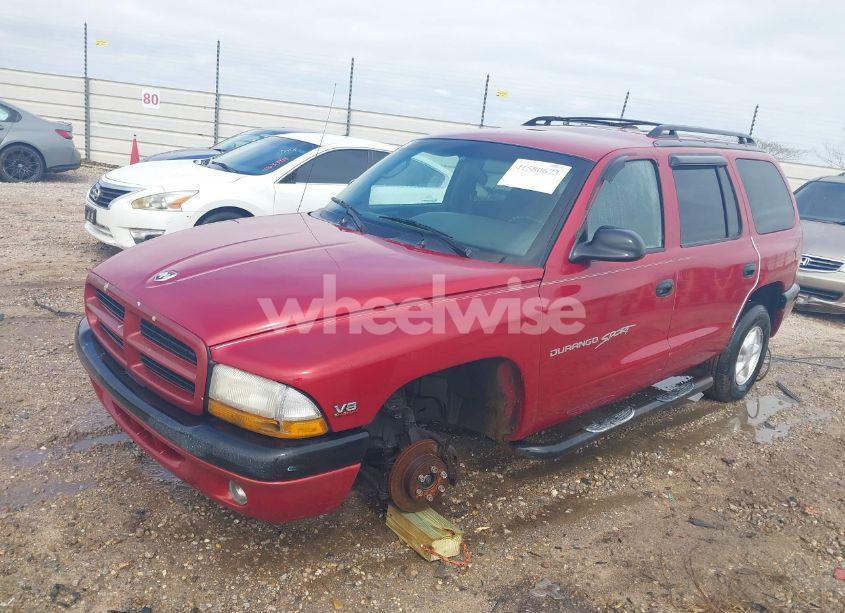 Photo 2 of 2000 Dodge Durango (VIN 1B4HR28Y1YF203306)