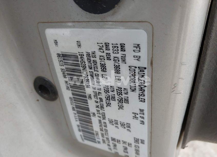 Photo 9 of 2001 Dodge Durango N/A (VIN 1B4HS28NX1F635134)