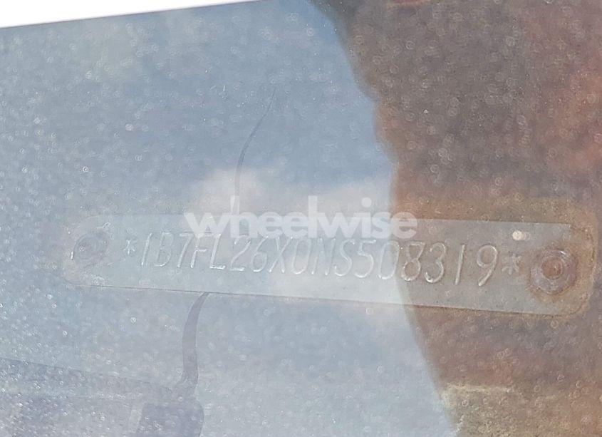 Photo 9 of 1992 Dodge Dakota (VIN 1B7FL26X0NS508319)