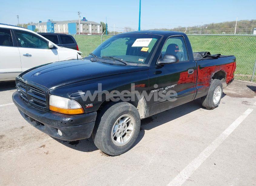 Photo 2 of 2000 Dodge Dakota SLT/SPORT (VIN 1B7FL26X5YS507185)