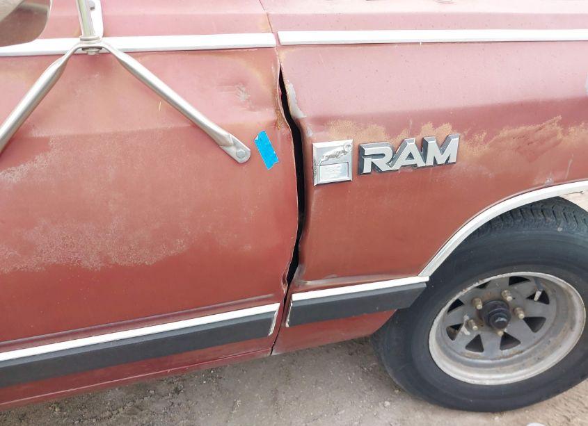 Photo 12 of 1985 Dodge D-series D100/D150 (VIN 1B7GD14W1FS567869)