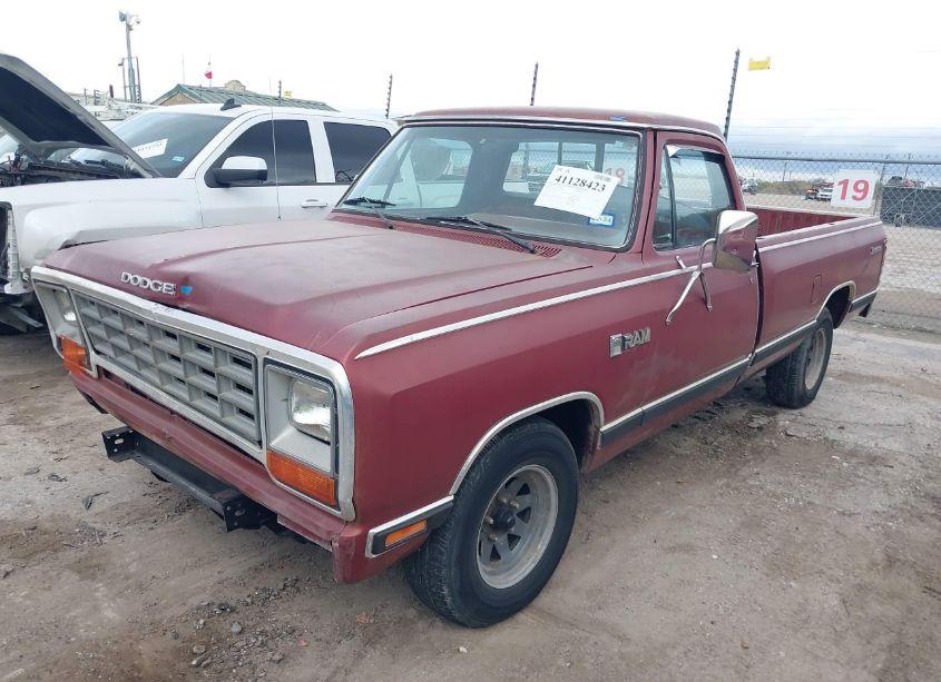 Photo 2 of 1985 Dodge D-series D100/D150 (VIN 1B7GD14W1FS567869)