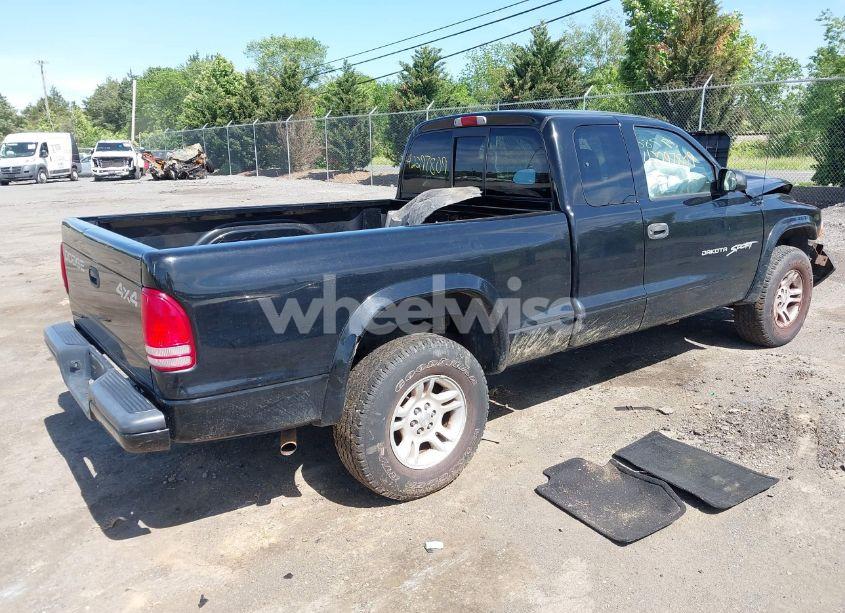 Photo 4 of 2001 Dodge Dakota SLT/SPORT (VIN 1B7GG22N31S223265)