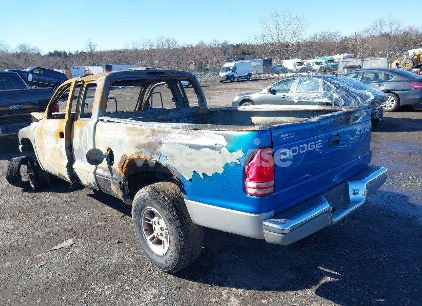 Photo 3 of 2000 Dodge Dakota SLT/SPORT (VIN 1B7GG22N5YS643703)