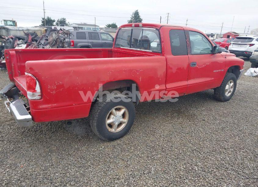 Photo 4 of 1999 Dodge Dakota SLT/SPORT (VIN 1B7GG22X5XS216635)