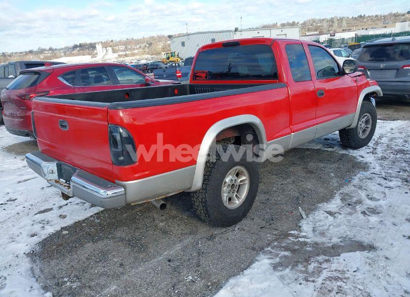 Photo 4 of 2000 Dodge Dakota SLT/SPORT (VIN 1B7GG22X5YS655335)