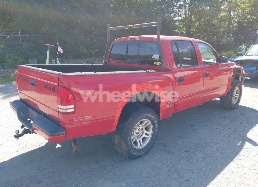 Photo 4 of 2001 Dodge Dakota SLT/SPORT (VIN 1B7GG2AN11S208720)