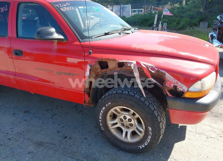 Photo 6 of 2001 Dodge Dakota SLT/SPORT (VIN 1B7GG2AN11S208720)