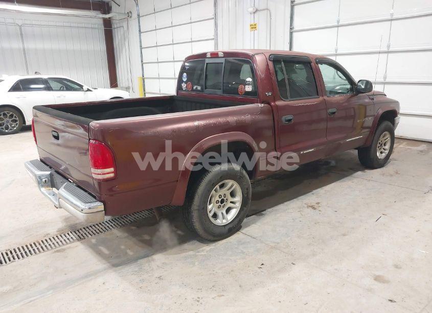 Photo 4 of 2001 Dodge Dakota SLT/SPORT (VIN 1B7GG2AN71S209614)