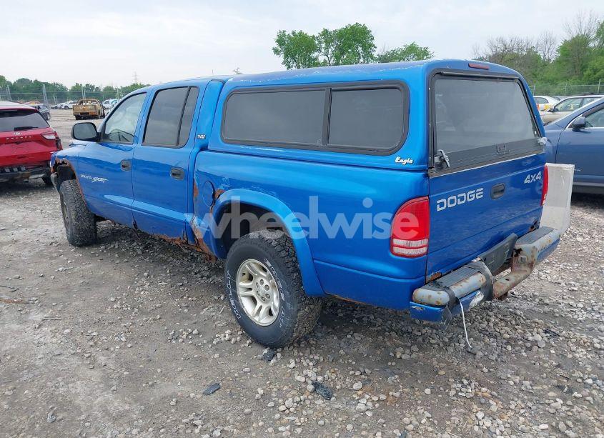 Photo 3 of 2001 Dodge Dakota SLT/SPORT (VIN 1B7GG2AN91S214863)
