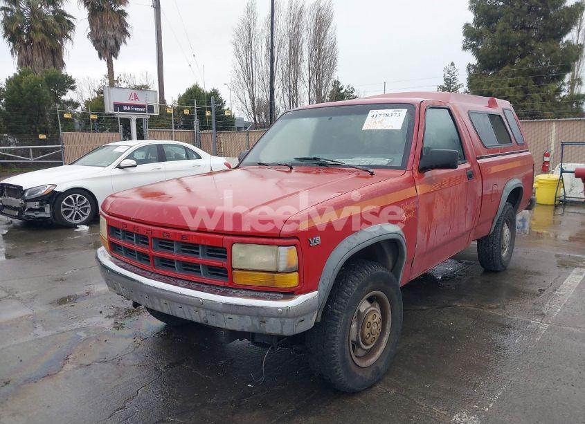 Photo 2 of 1991 Dodge Dakota SPORT (VIN 1B7GG66Y7MS210454)
