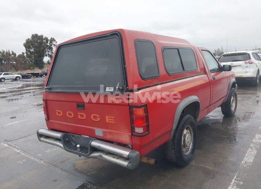 Photo 4 of 1991 Dodge Dakota SPORT (VIN 1B7GG66Y7MS210454)