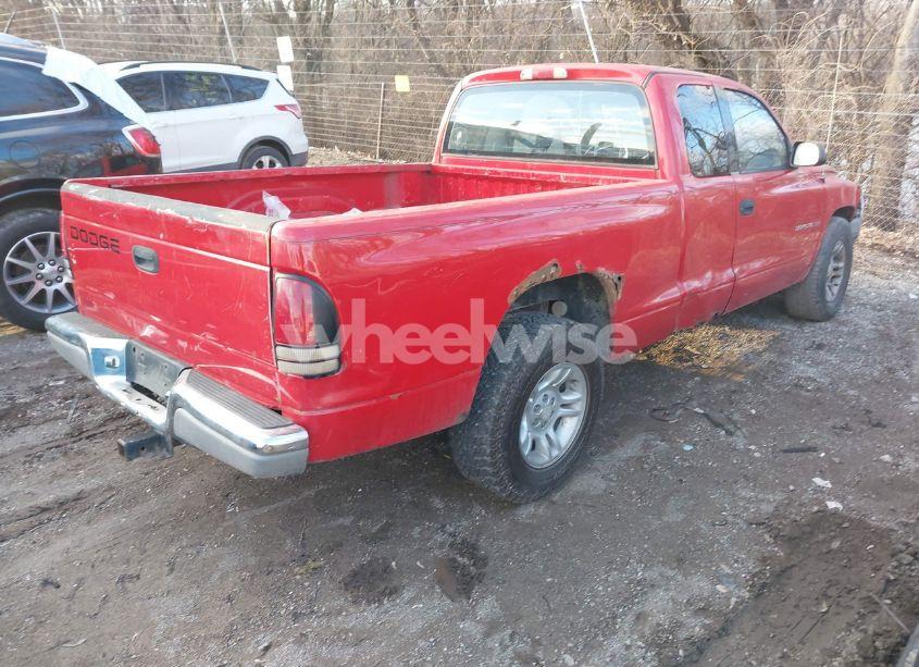 Photo 4 of 2001 Dodge Dakota SLT/SPORT (VIN 1B7GL22N11S297957)