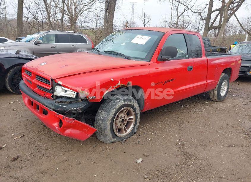Photo 2 of 1999 Dodge Dakota SLT/SPORT (VIN 1B7GL22X0XS153293)